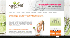Desktop Screenshot of nutridieta.pl