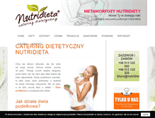 Tablet Screenshot of nutridieta.pl